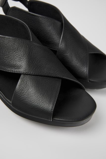 Balioninis Juodas Moteriškas Sandalas Išskirtinis Kemperis Balioninis Juodas Moteriškas Sandalas Išskirtinis Kemperis